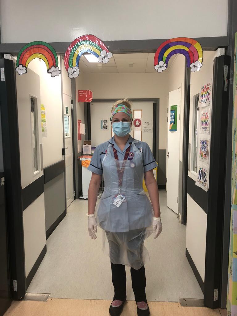 Medical professional in PPE