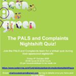Be Seen In Green poster - PALS and Complaints Quiz (1)