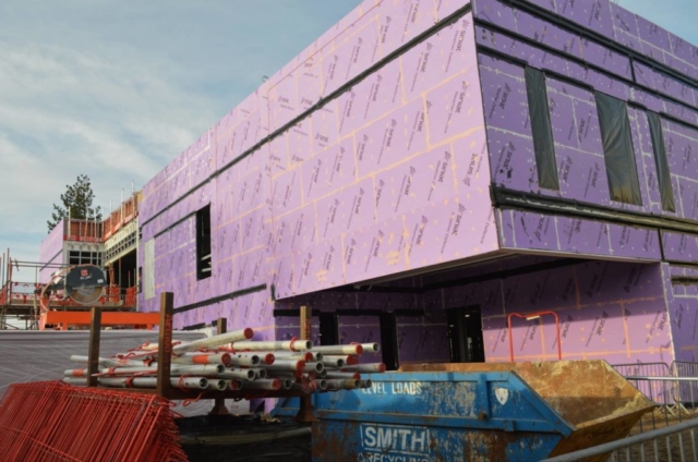 The main entrance to the new Maple Centre