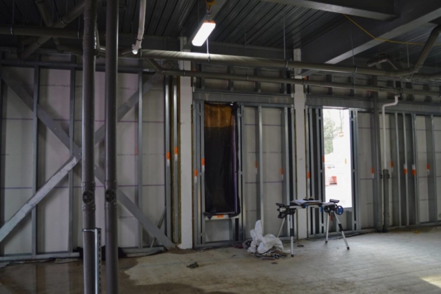 The waiting area of the new Maple Centre