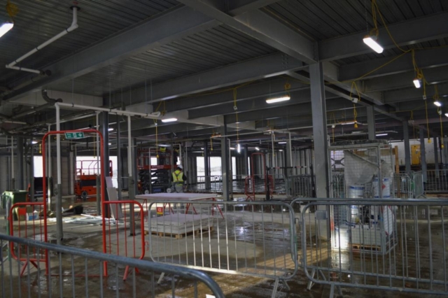 The assessment area in the new Maple Centre