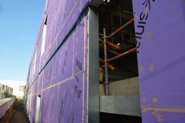 Exterior works continue on our new Maple Centre