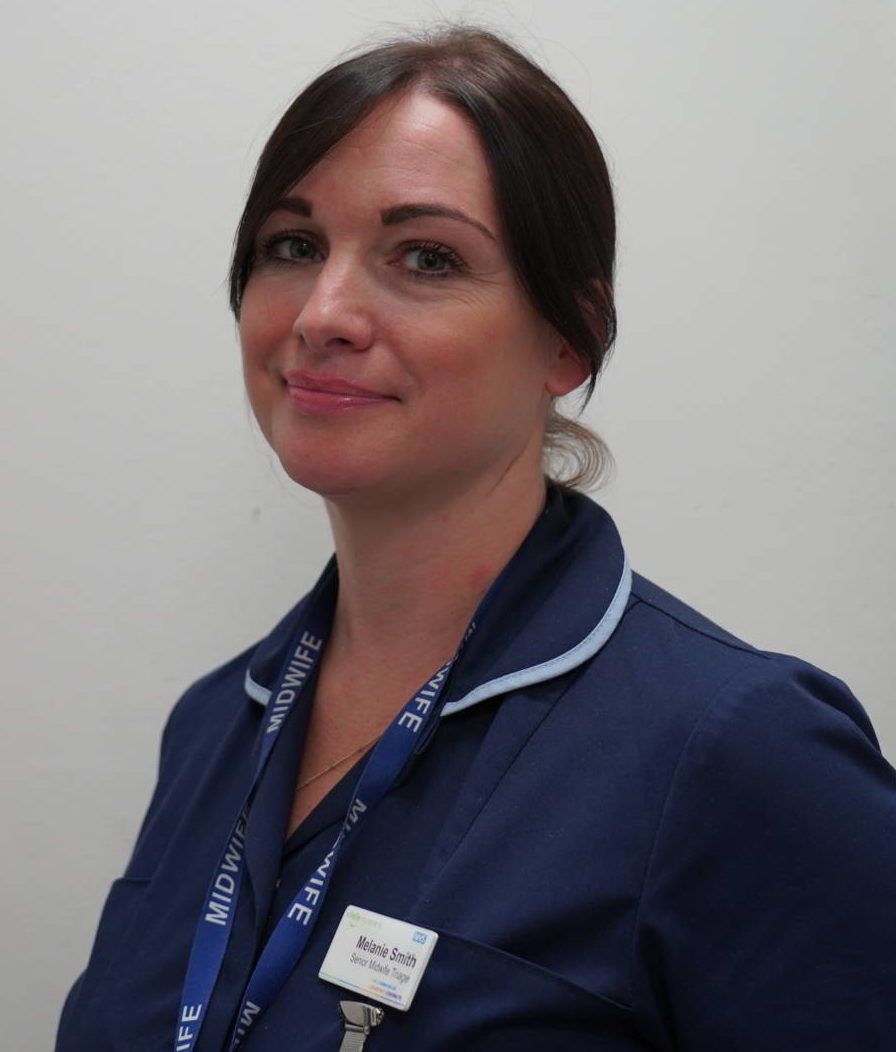 lady with dark brown hair wearing a Ward Manager uniform
