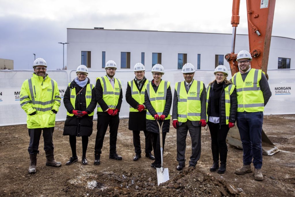 MKUH, OUH, MK Council and Morgan Sindall celebrate the start of construction