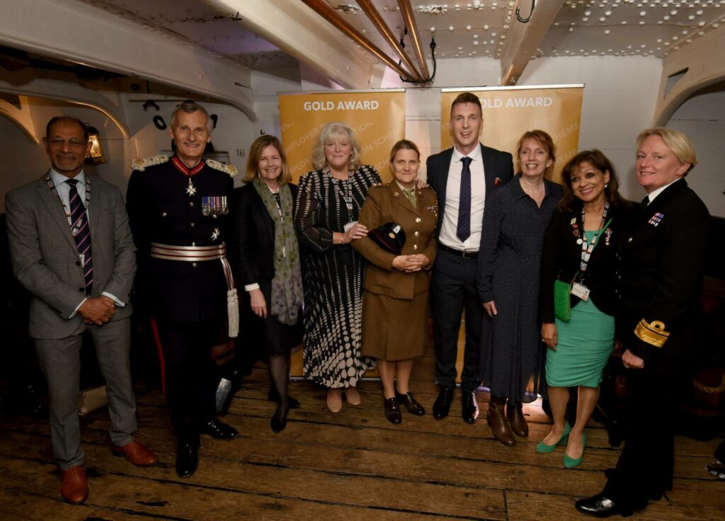 MKUH receives MOD Employer Recognition Scheme Gold