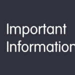 Important Information